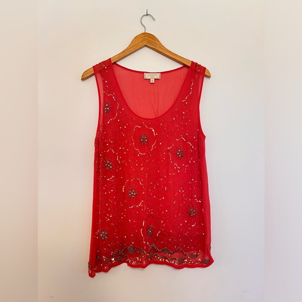 ANTHROPOLOGIE 6/Medium Pink Top